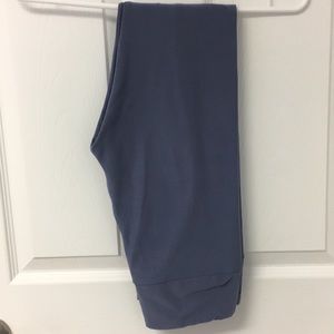 Lularoe OS Leggings Solid Periwinkle Blue